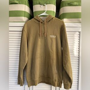 VISSLA Men's Olive Green Hoodie